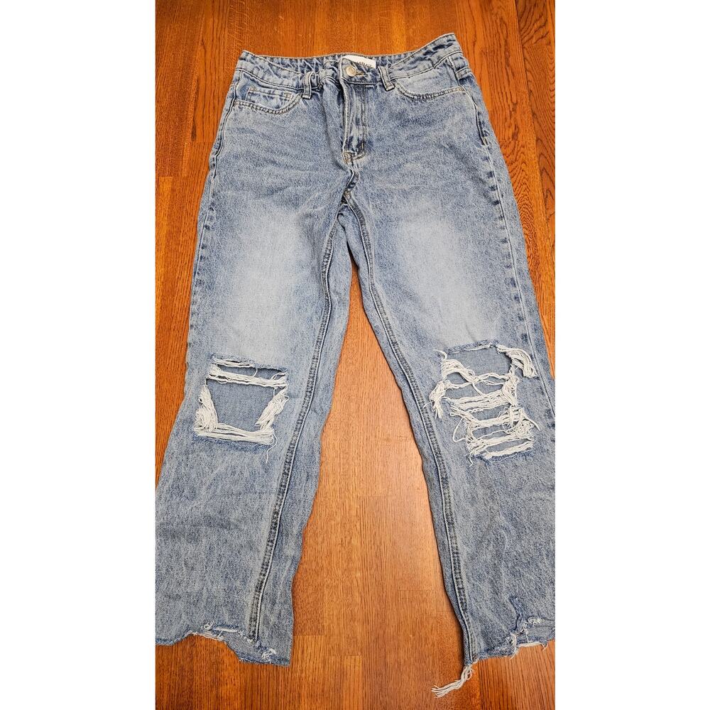 Vervet size 25 distressed jeans‎ inseam 25